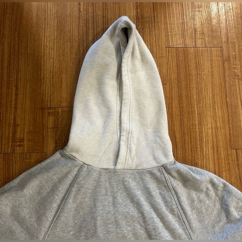 Aerie Cropped Gray Colorblock Sweatshirt Size XS - Picture 3 of 4